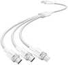 Kaabel Vention CTPWG, USB 2.0 A kuni 3in1, 1.5 m, valge