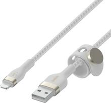 Kaabel Belkin CAA010BT2MWH, USB-A - Lightning, 2 m, valge