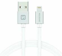 Kaabel Swissten, USB - Lightning, 2.0 m, hõbe