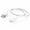 Kaabel Hama USB-A - Lightning, 1 m, valge