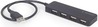 USB jagaja Gembird UHB-U2P4-06, 4 porti, must