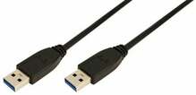 Kaabel Logilink CU0038 USB 3.0, 1 m, must