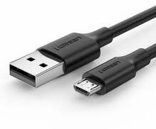 Kaabel UGREEN micro USB, QC 3.0, 2.4 A, 1 m, must