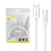 USB-kaabel Baseus Superior USB to USB-C, 100W, 1 m, valge
