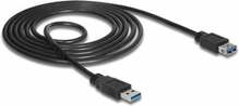 Kaabel Delock 85055, USB 3.0 A M/F, 1.5 m, must
