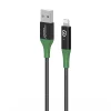 Kaabel Microconnect MC-SMART USB-A to Lightning, 1 m, roheline