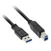 Kaabel Inline USB 3.0 A-B, 2 m, must