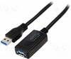 Kaabel Digitus DA-73104, USB 3.0 A, 5 m, must