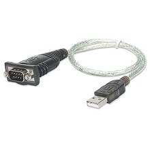 Kaabel Manhattan USB A - RS232, 45 cm