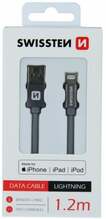 Kaabel Swissten MFI, USB - Lightning, 1.2 m, hall