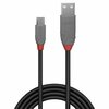 Kaabel Lindy 36735 USB 2.0 A - Micro-B, 5 m, anthra