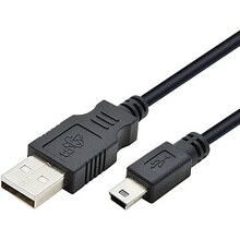 Kaabel TB AKTBXKU3PBAW18B, USB - Mini USB, 1.8 m, must