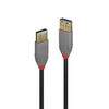 Kaabel Lindy 36761 USB-A - USB-A, 1 m, must