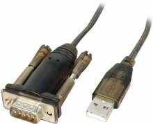 Adapter Lindy 42855, USB to DB9, 1.5 m