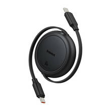 Kaabel Baseus Free2Pull Mini USB-C–USB-C, 60 W, 1 m, must