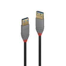 Kaabel Lindy 36761 USB-A - USB-A, 1 m, must