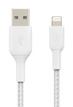 Kaabel Belkin CAA002BT1MWH, USB-A - Lightning, 1 m, valge