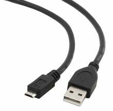 Kaabel Gembird CCP-MUSB2-AMBM-0.1M, USB 2.0 A, Micro B, 0.1 m, must