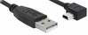 Kaabel Delock USB 2.0 A - mini USB B, 0,5 m, must