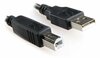 Kaabel Gembird CCP-USB2-AMBM-10, USB 2.0 A-B, 3 m, must