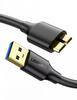 Kaabel Ugreen US130, USB-A 3.0 - Micro USB-B, 2 m, must