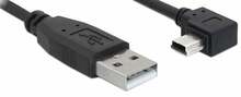 Kaabel Delock USB 2.0 A - mini USB B, 0,5 m, must