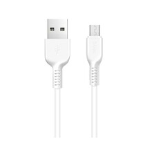 Laadimisjuhe Hoco X20 USB-A to MicroUSB, 2 m, valge