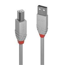 Kaabel Lindy 36683 USB 2.0 A-B, 2 m, hall