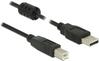 Kaabel Delock 84897 USB-A - USB-B, 2 m, must