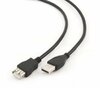 USB pikenduskaabel Gembird CCP-USB2-AMAF-6, USB 2.0, 1.8 m, must