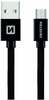 Kaabel Swissten SW-QU-MICR-USB-1.2-BK, Micro USB, 1.2 m, must