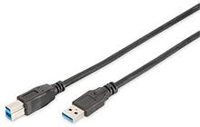 Kaabel Digitus AK-300115-018-S, USB 3.2 Gen 1, 1,8 m, must