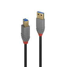 Kaabel Lindy 36744 USB 3.2 A-B, 5 m, antratsiit