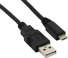 Kaabel Sharkoon USB 2.0 A-B Micro, 2 m, must