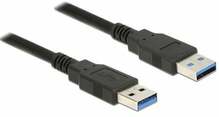 Kaabel Delock USB 3.0, 1m, must