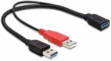 Kaabel Delock USB 3.0 Y, 0.3 m, must