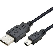 Kaabel TB USB - mini USB, 3 m, must