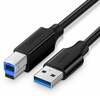 Kaabel Ugreen US210, USB 3.0 A-B, 1 m, must