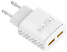 Laadija LP topelt USB, 2400 mA