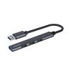 USB jagaja Savio AK-70 USB-A, 4-in-1, 5 Gbps