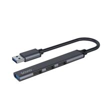 USB jagaja Savio AK-70 USB-A, 4-in-1, 5 Gbps