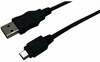 Kaabel Logilink CU0014, Mini USB, 1.80 m, must