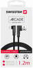 Kaabel Swissten Arcade, USB - Lightning, 1.2 m, must
