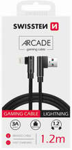 Kaabel Swissten Arcade, USB - Lightning, 1.2 m, must