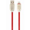 Kaabel Gembird CC-USB2R-AMLM-2M-R, USB-A/Lightning, 2 m, punane