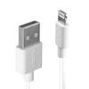 Kaabel Lindy 31326 USB Type A - Lightning, 1 m, valge
