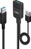 Kaabel Lindy 43357 USB 3.2 Gen 2 Type A, 35 m, must