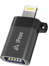 Adapter iPeax OTG Lightning to USB-A, must