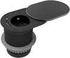 Mööblipistikupesa Orno, 6 cm, USB laadijaga, 1,9 m kaabel, 1x2P+Z, 1xUSB (tüüp A+C PD20W), must