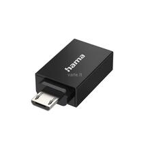 Adapter Hama 00300084 USB OTG, USB - Micro USB, must